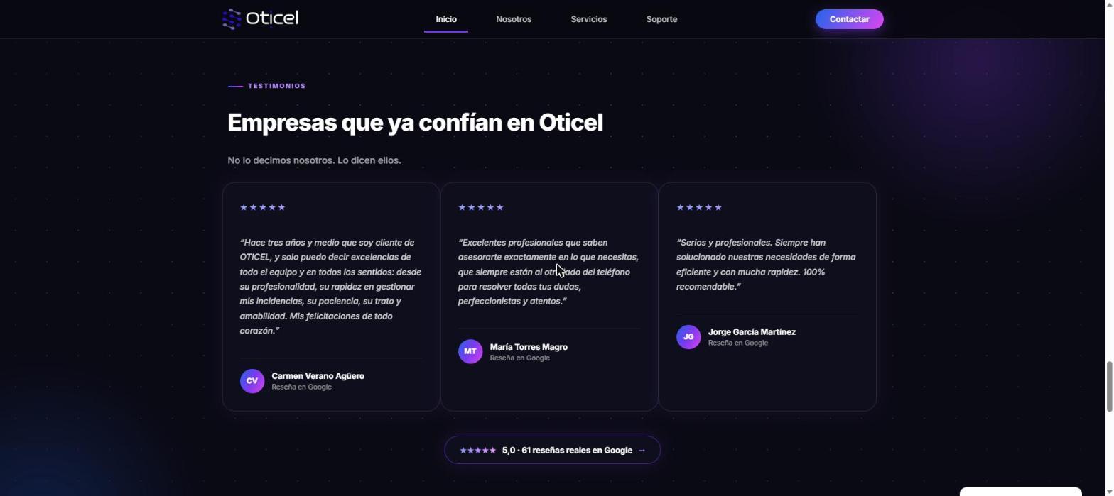 oticelsistemas.com