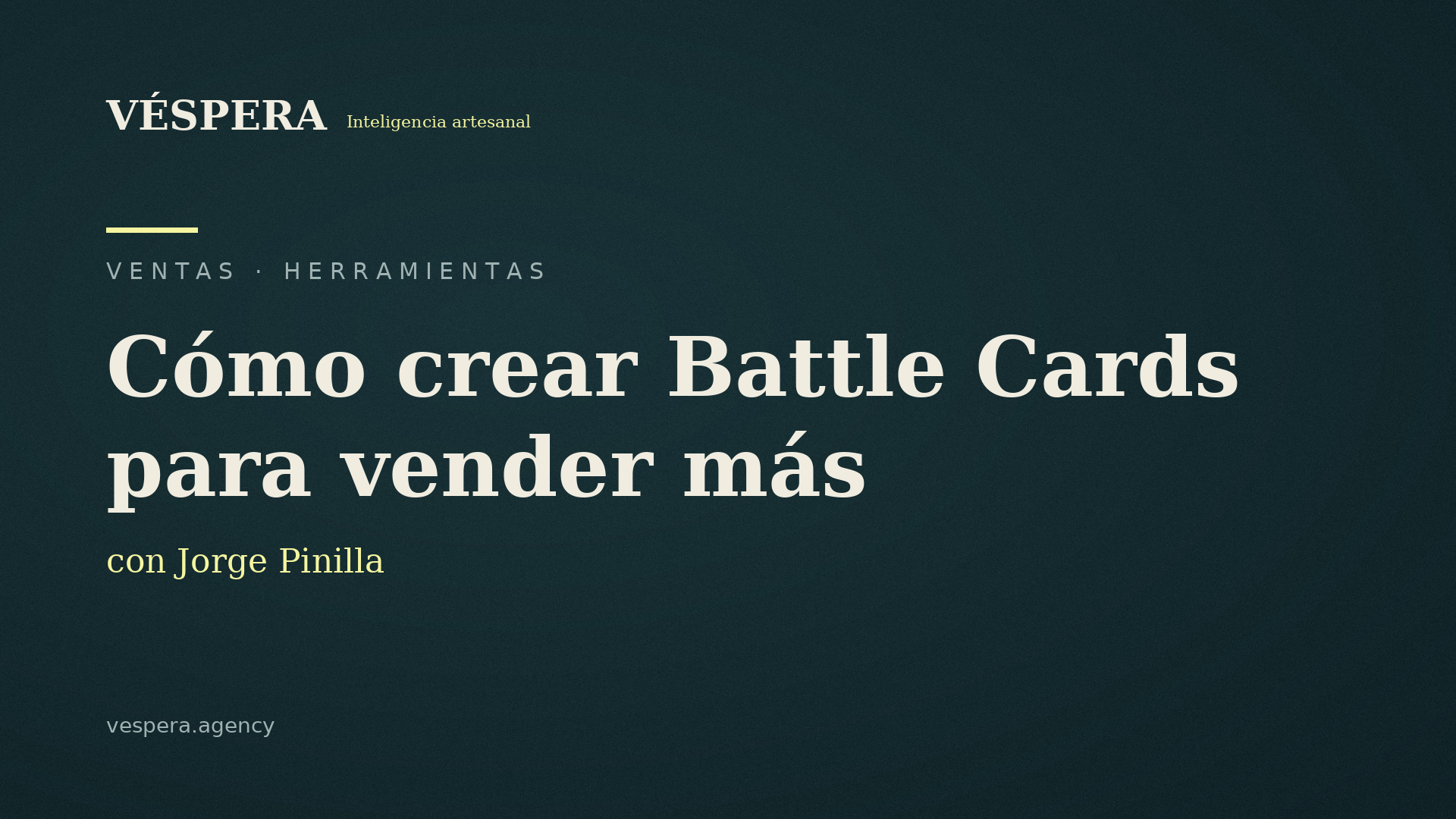 Webinar Battle Cards