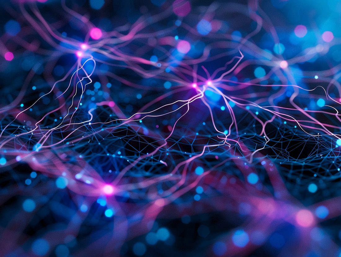 Red neuronal brillante