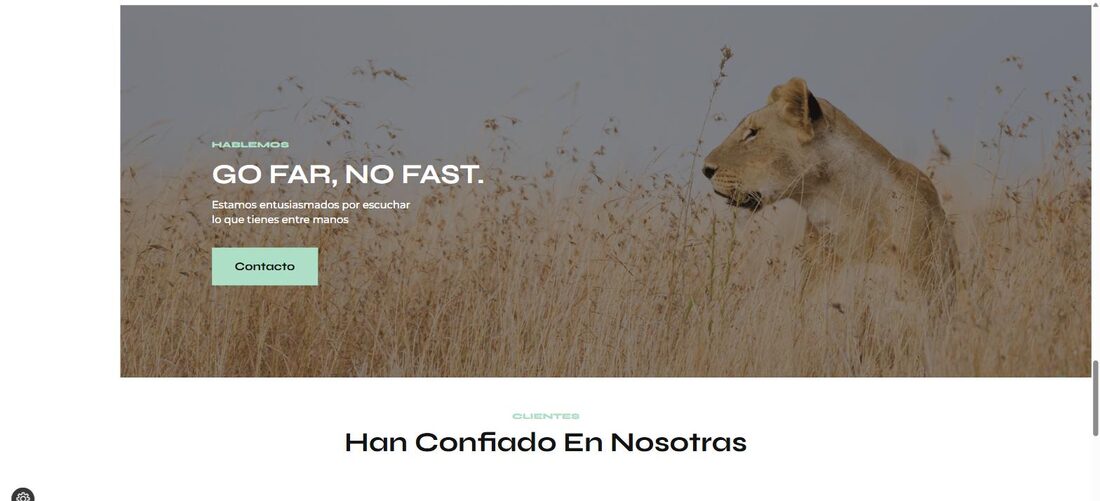 Go far, not fast